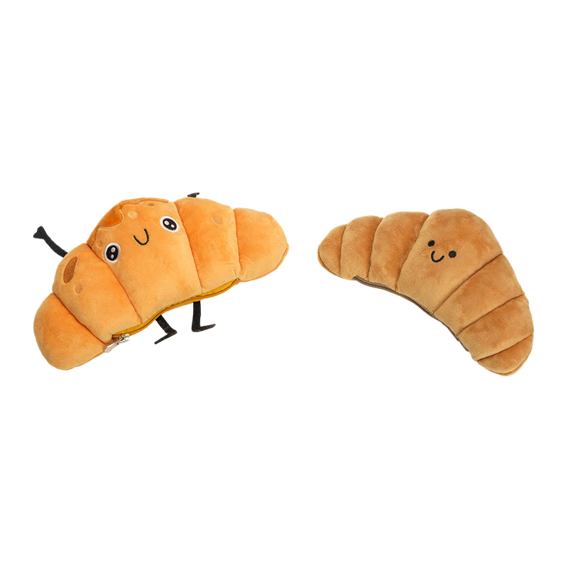 Plyšové obaly na croissantovú tvár